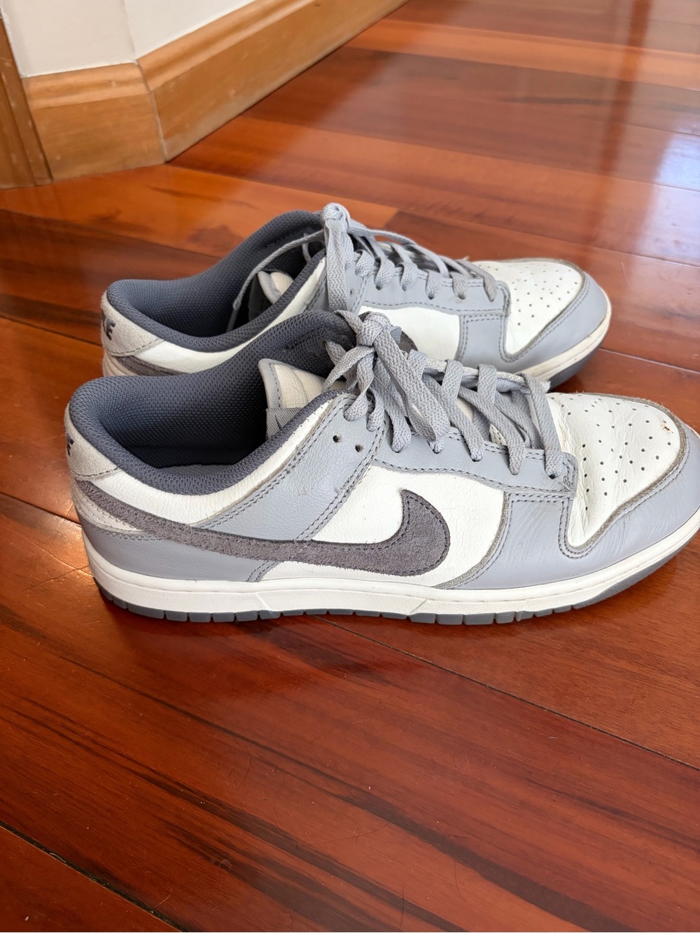 Grey Nike Dunks